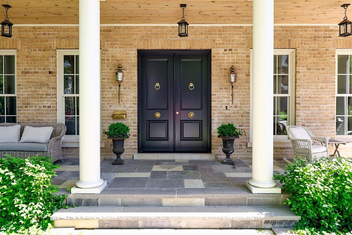 23 Lytton Boulevard, Toronto. A Georgian-style new-build conceived to have an 'always-been-there' aesthetic.