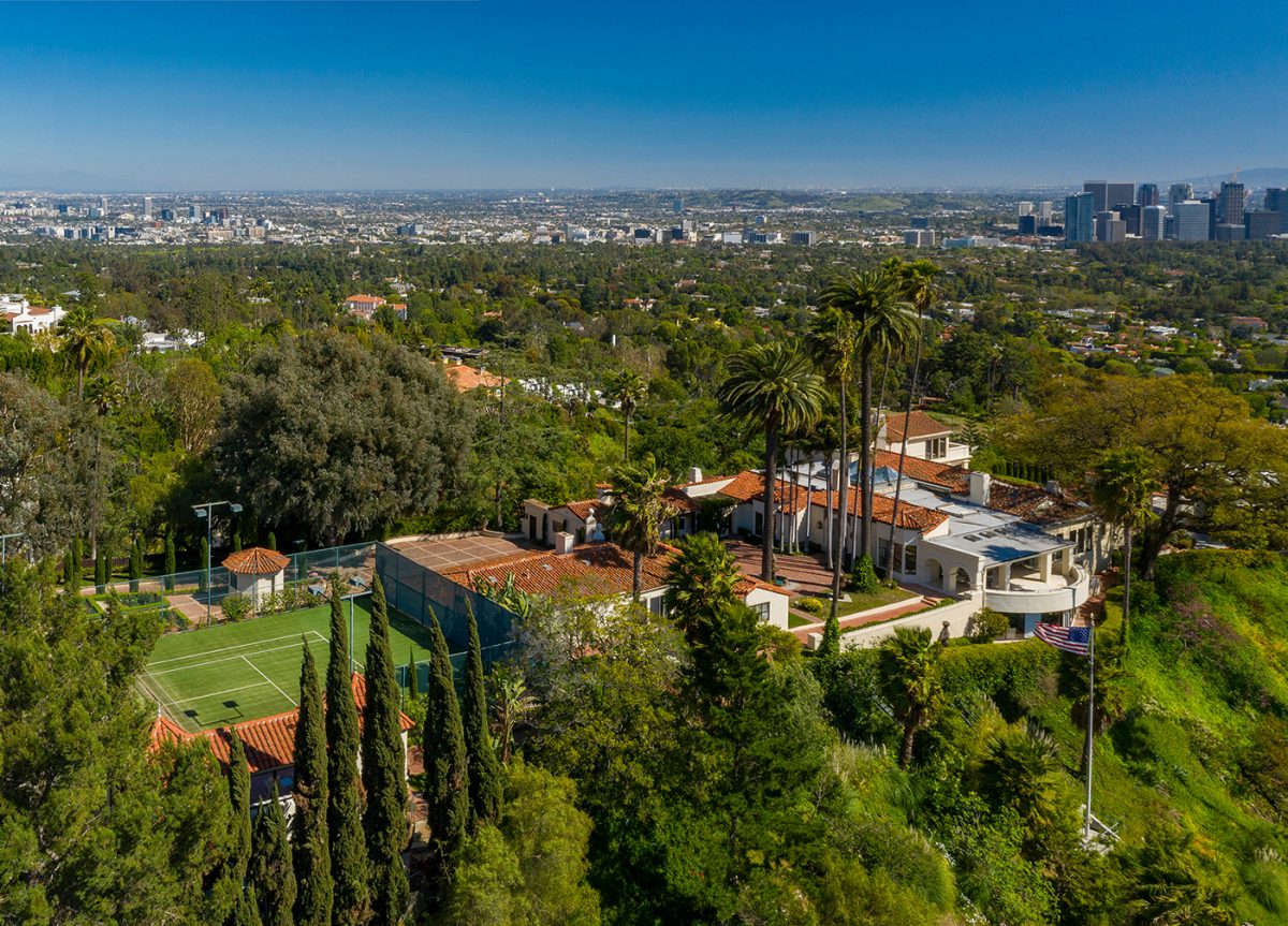 LeBron James' new home in Los Angeles