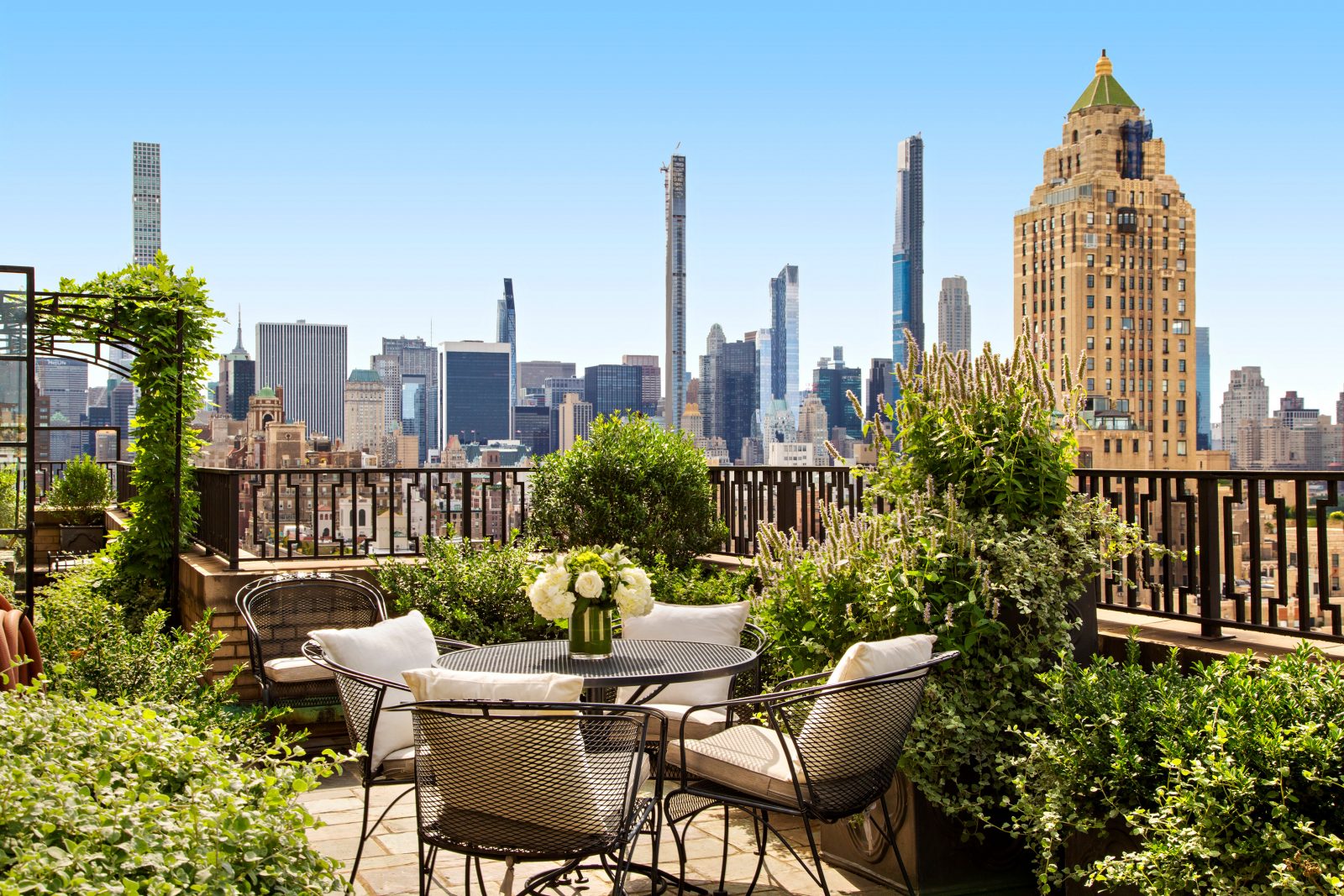 A terrace in New York