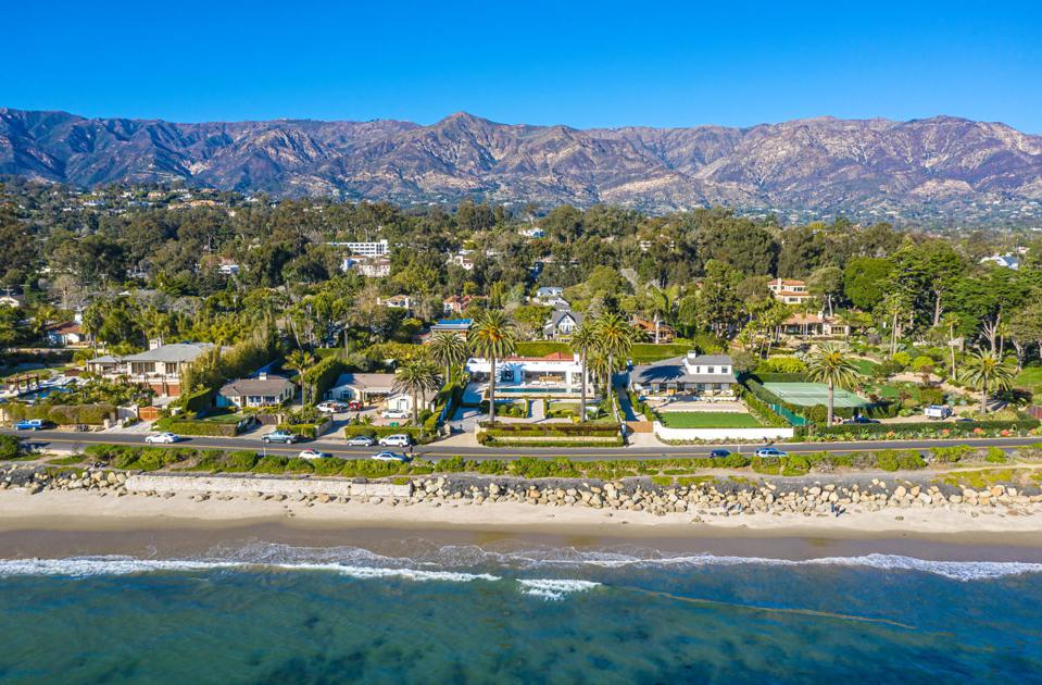 luxury home at 1150 channel drive butterfly beach montecito