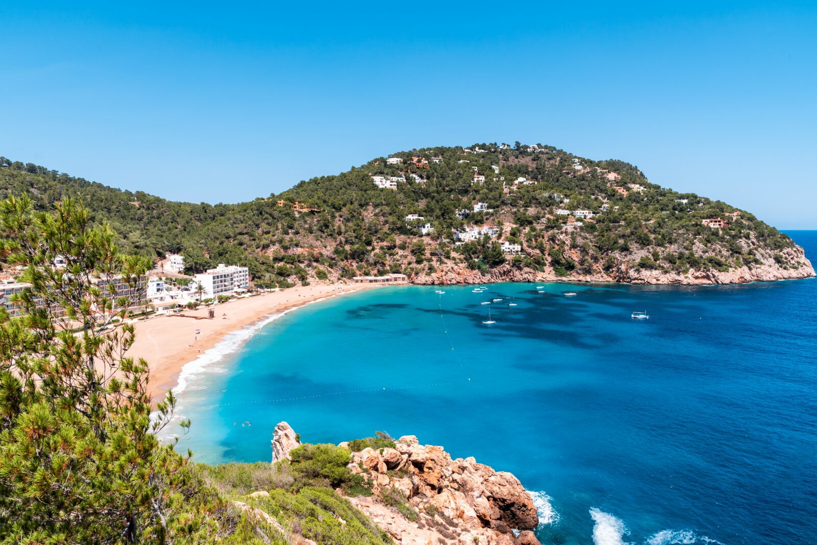 cove and seaside resort in Ibiza
