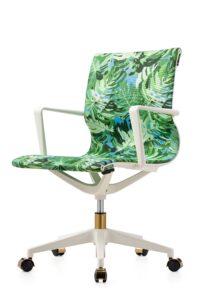 White Pura Vida Gold chair