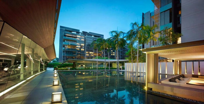 A prestigious development and one of the largest in Singapore