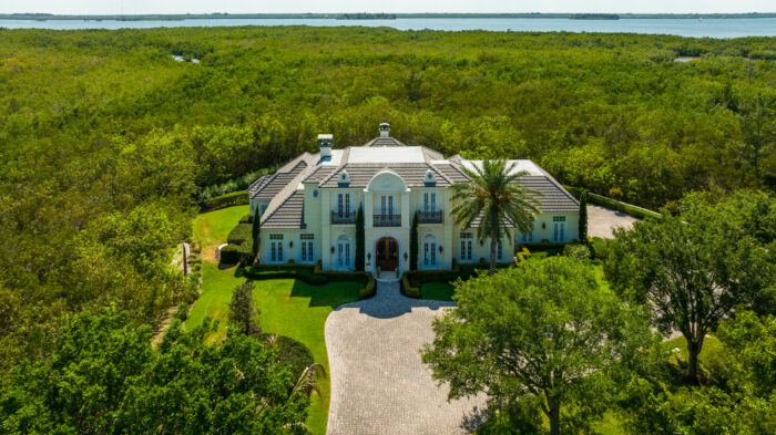 Estate surrounded by lots of trees