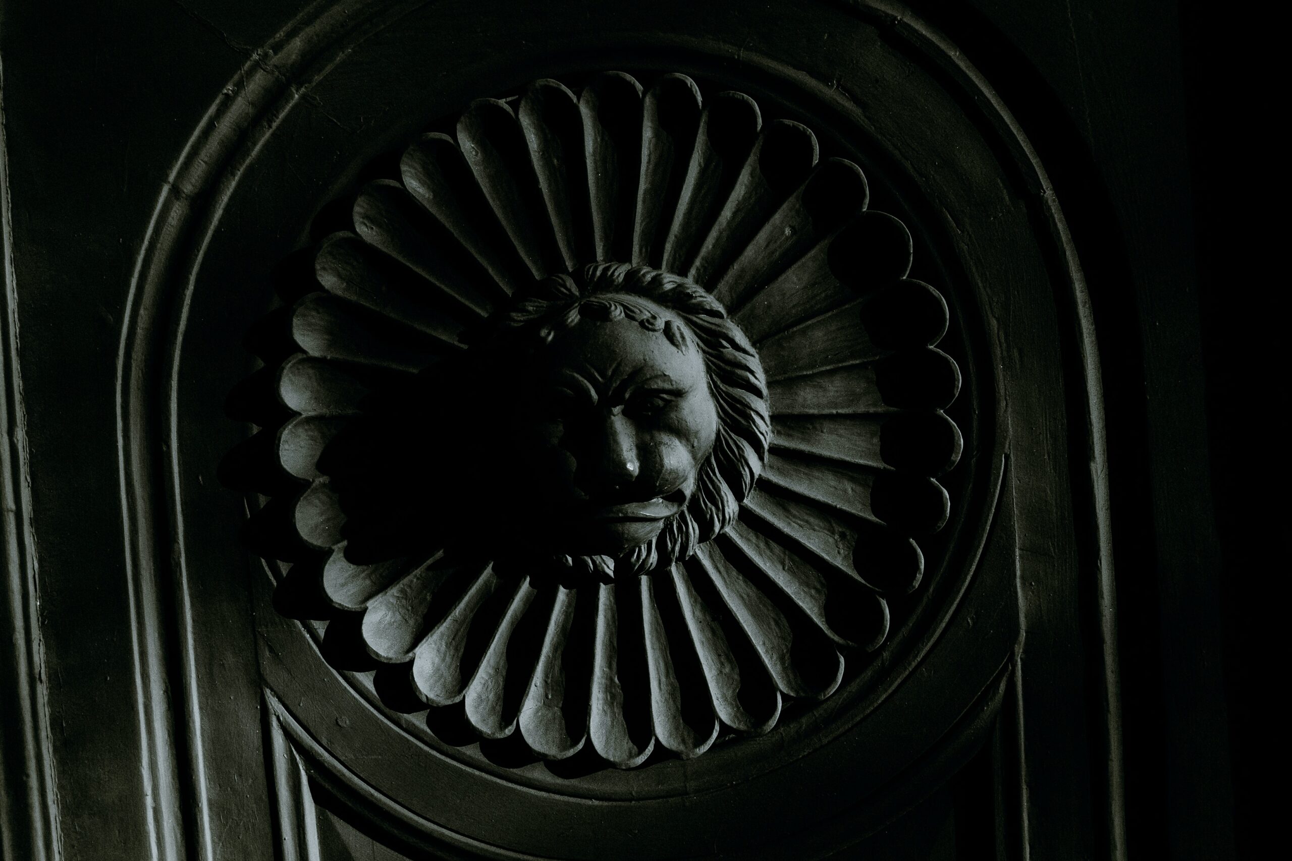 Black Medallion Moulding