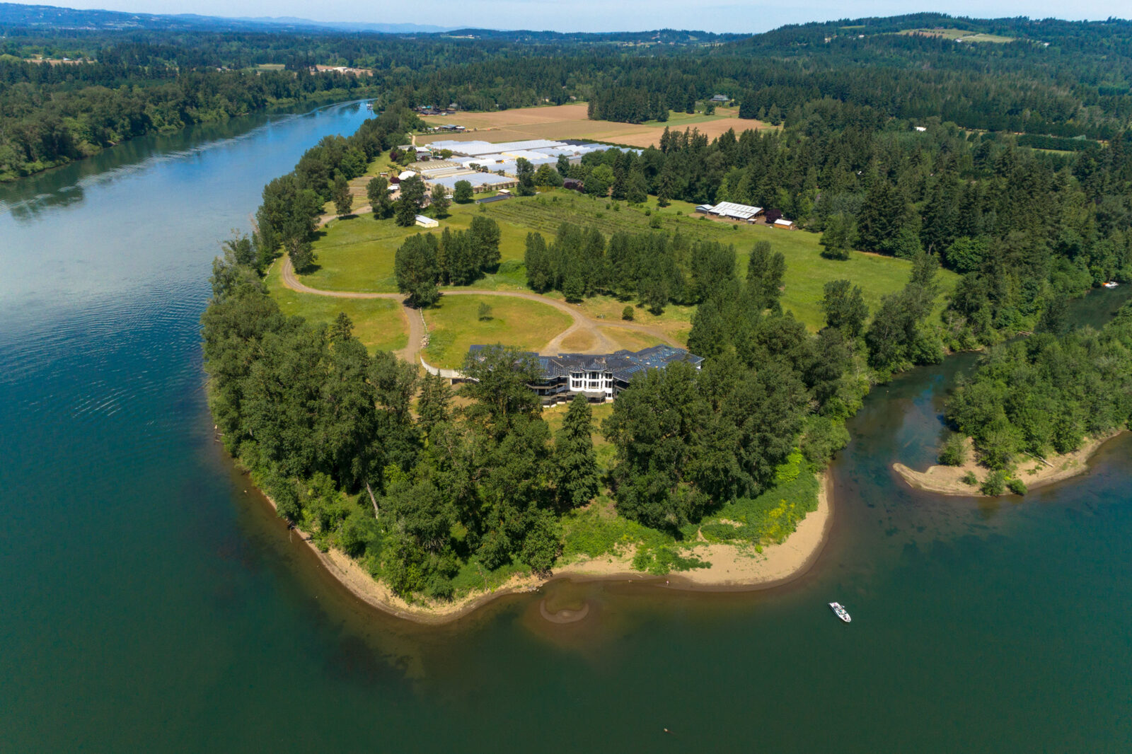 Skyview of the Waterfront Estate