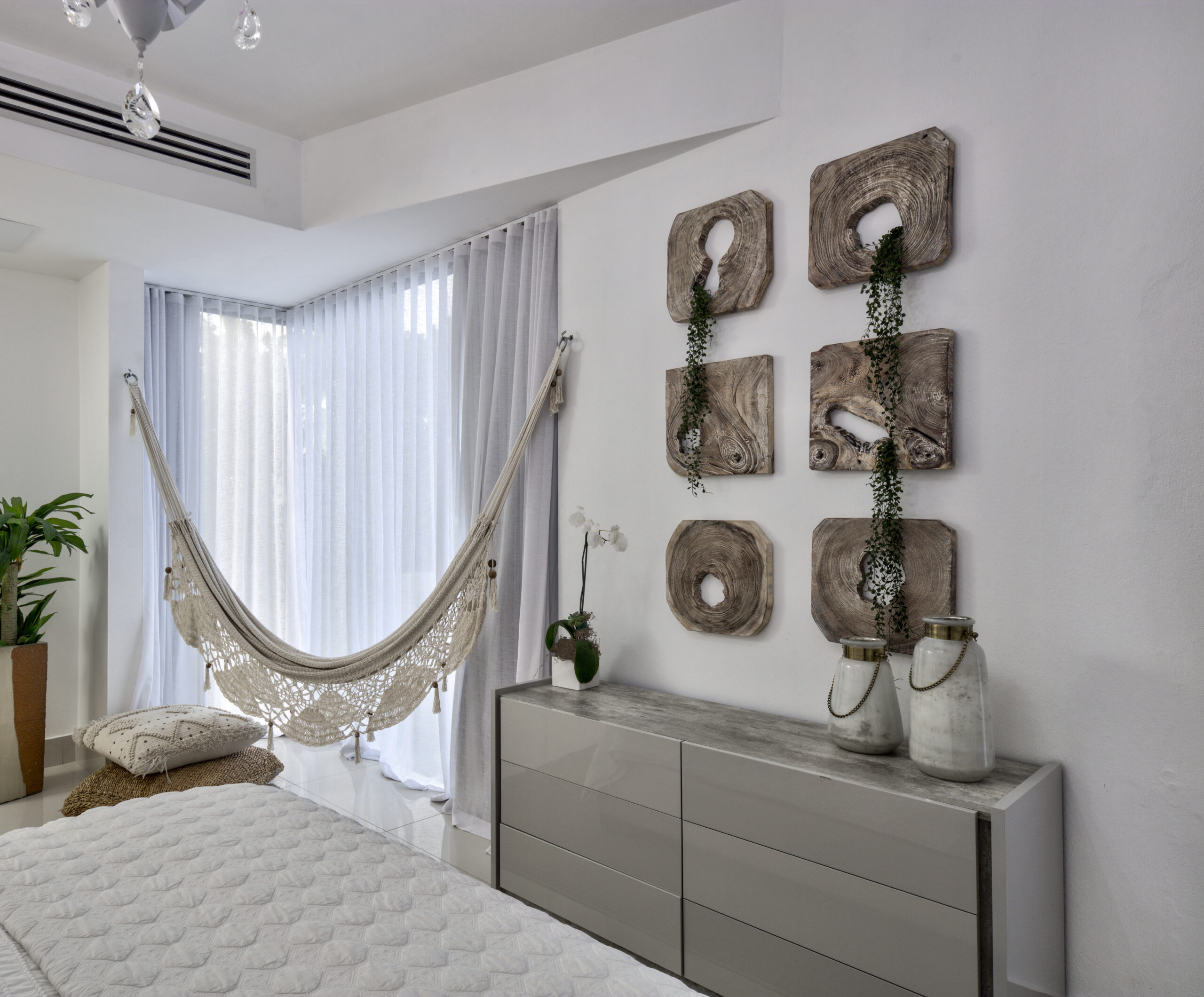 Bedroom With Hammock By Camille Colon Designer