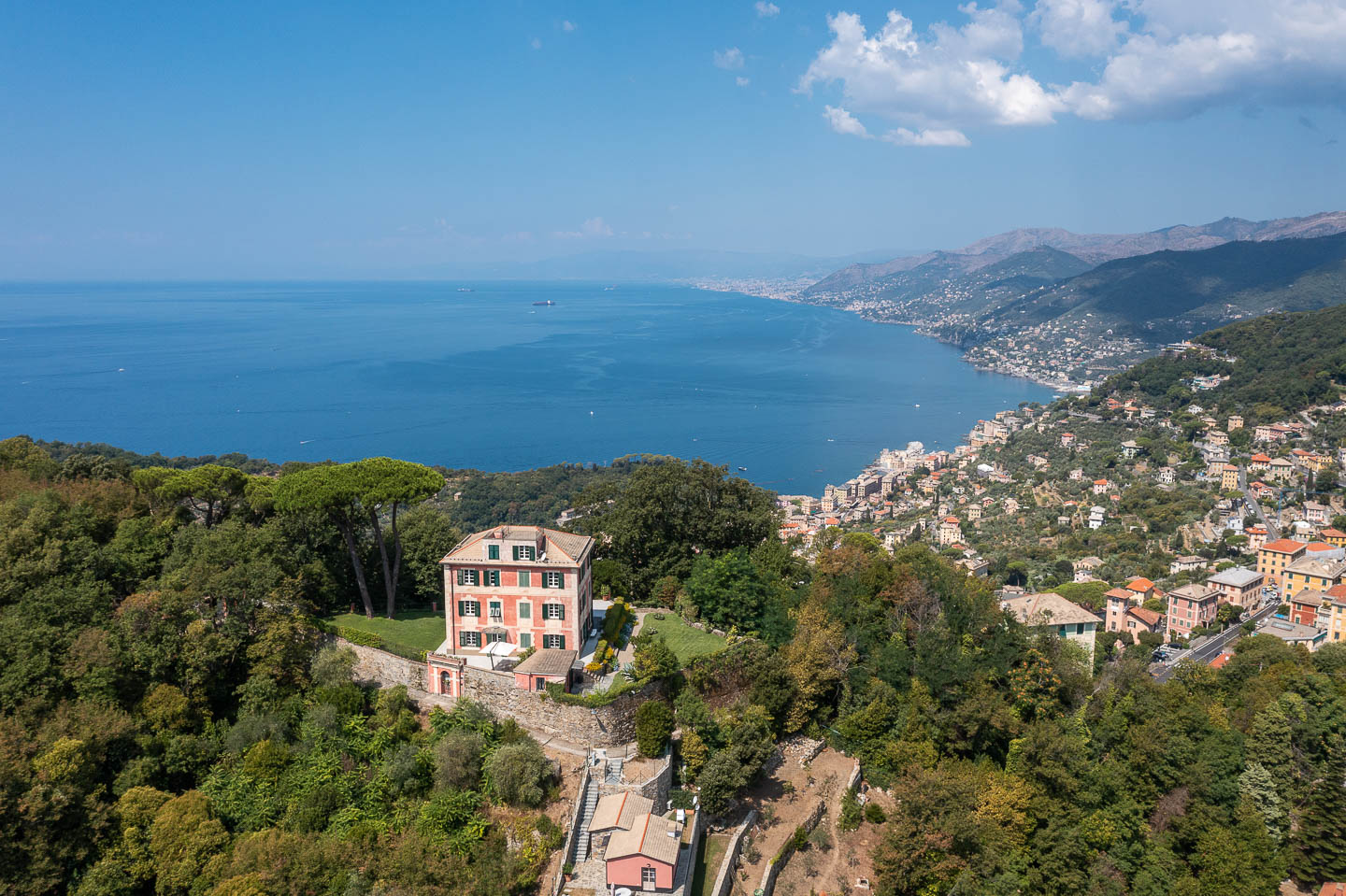 Hidden Gem in Portofino Park Camogli, Liguria, Italy