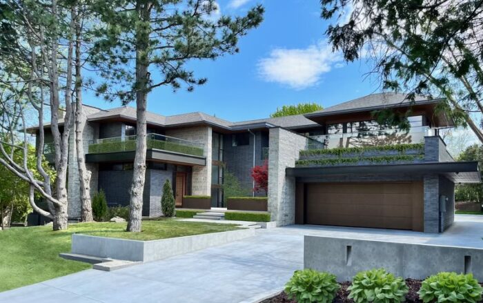 A lavish estate in Toronto, Canada