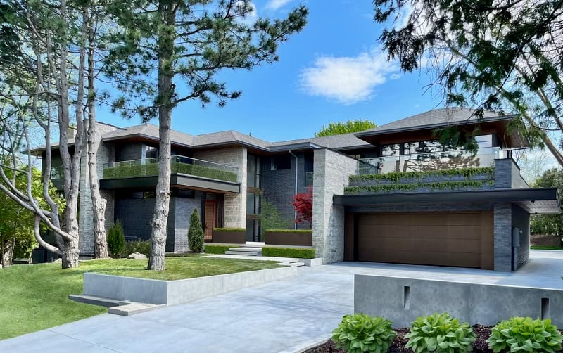 A lavish estate in Toronto, Canada