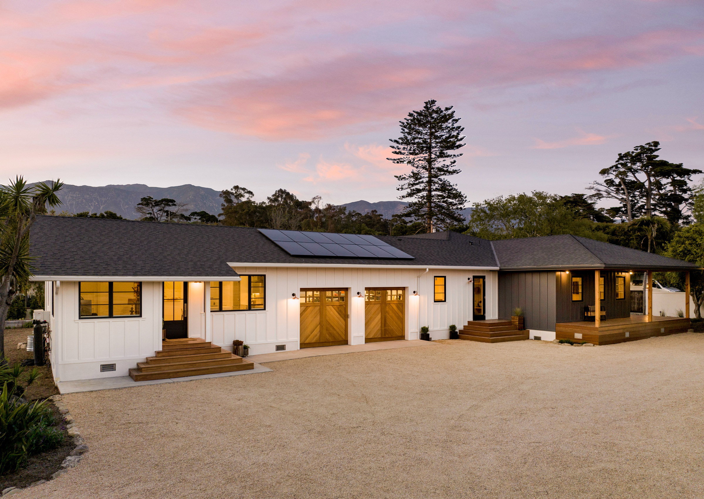 A Modern Montecito farmhouse