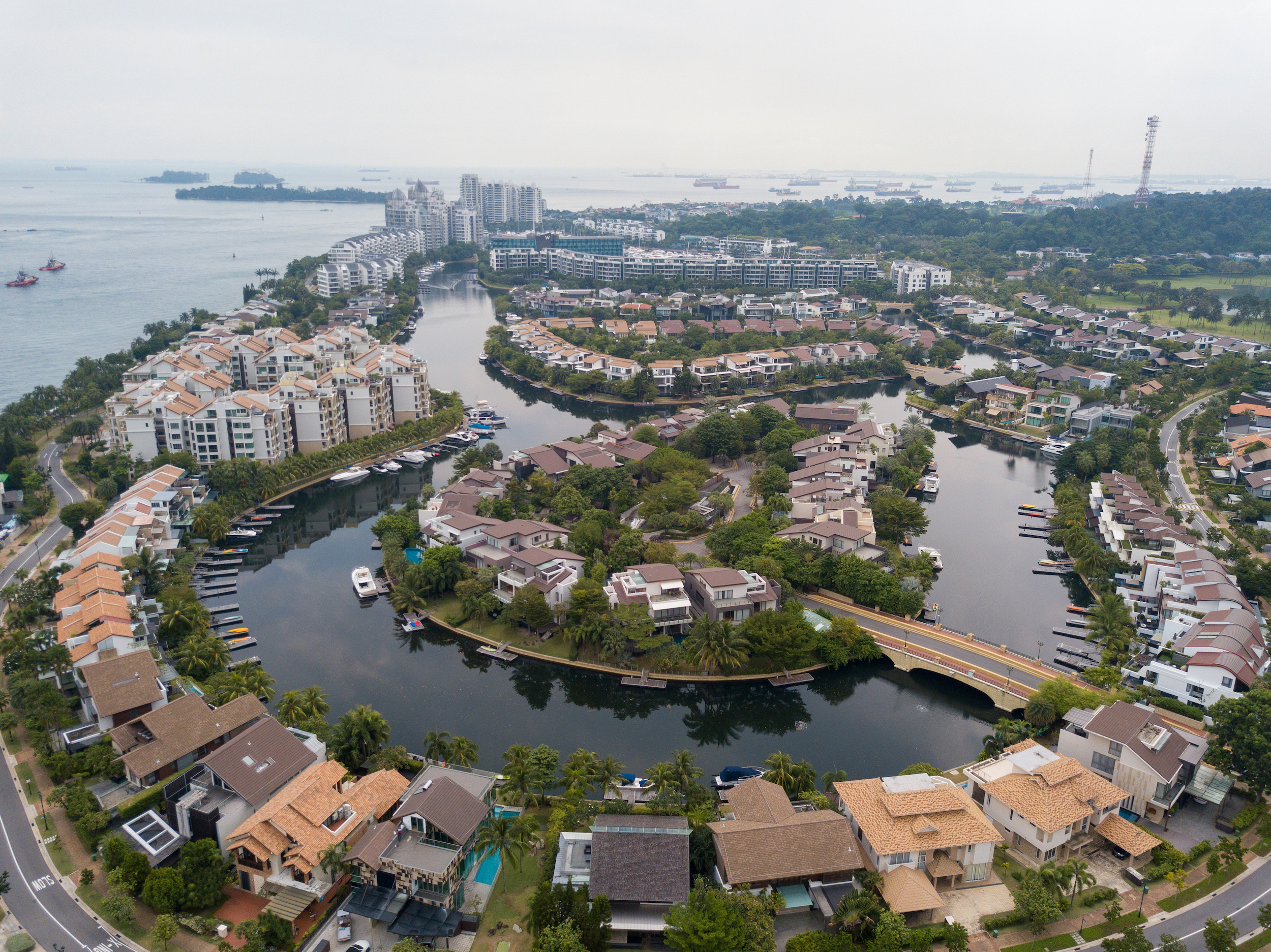 Housing at Sentosa Cove Singapore