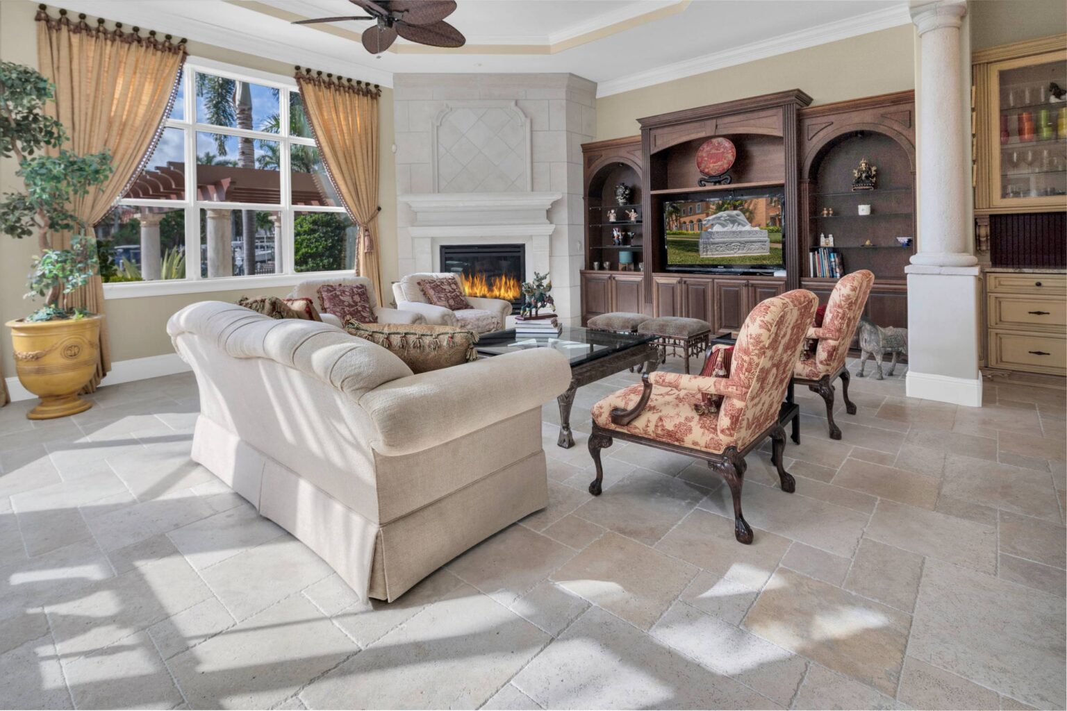 Snell Isle Waterfront Home Luxury Home for Sale in St Petersburg