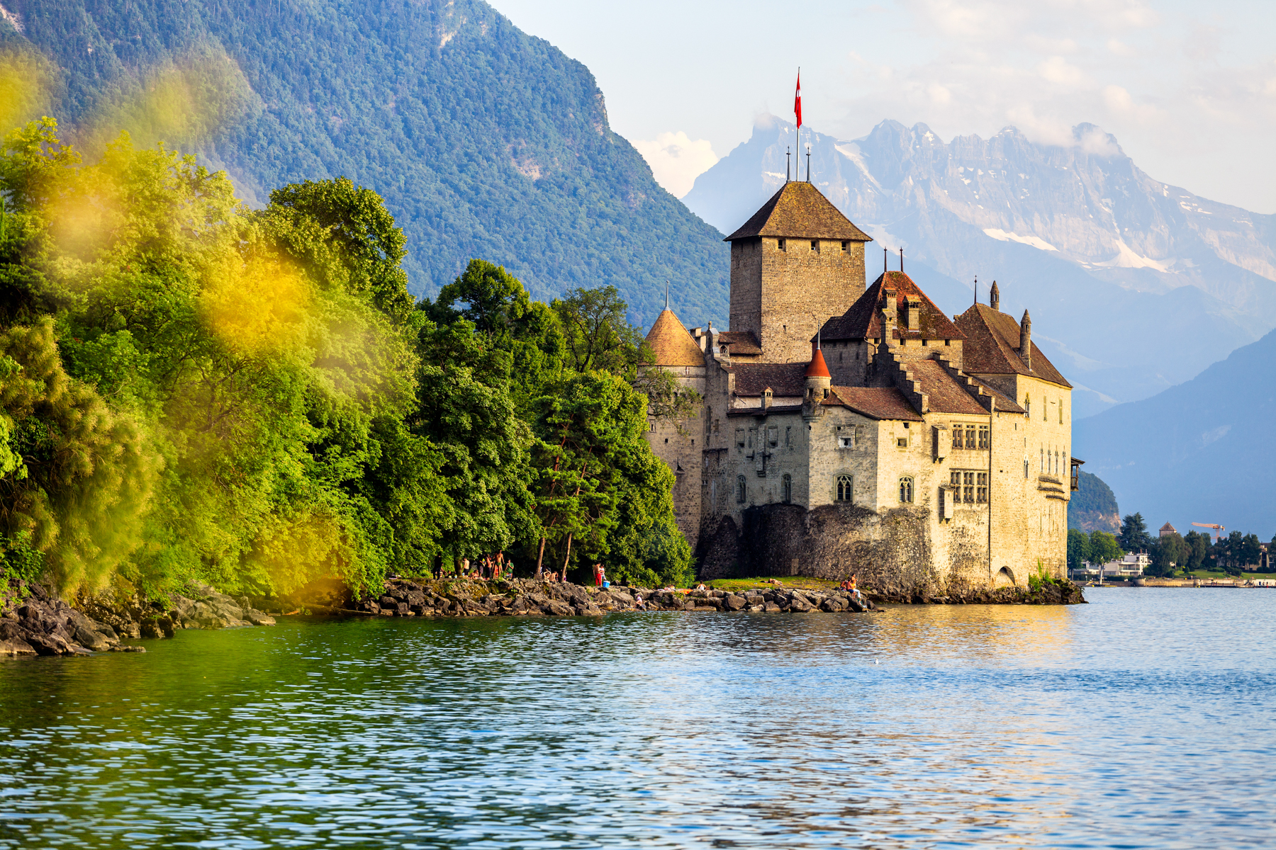 Chillon Castle Lake Geneva