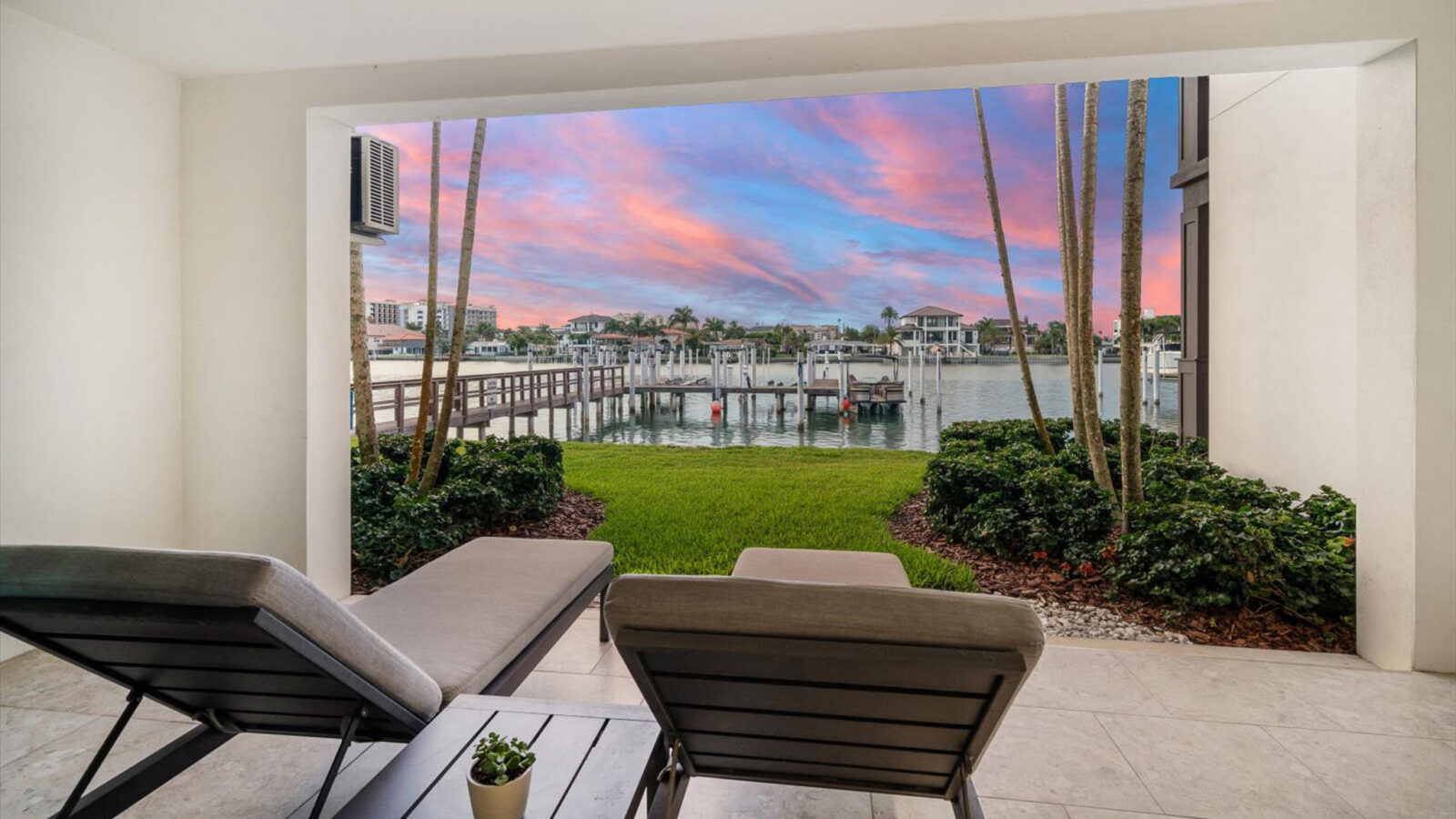 Waterfront Townhome at Clearwater Beach Luxury Home for Sale in