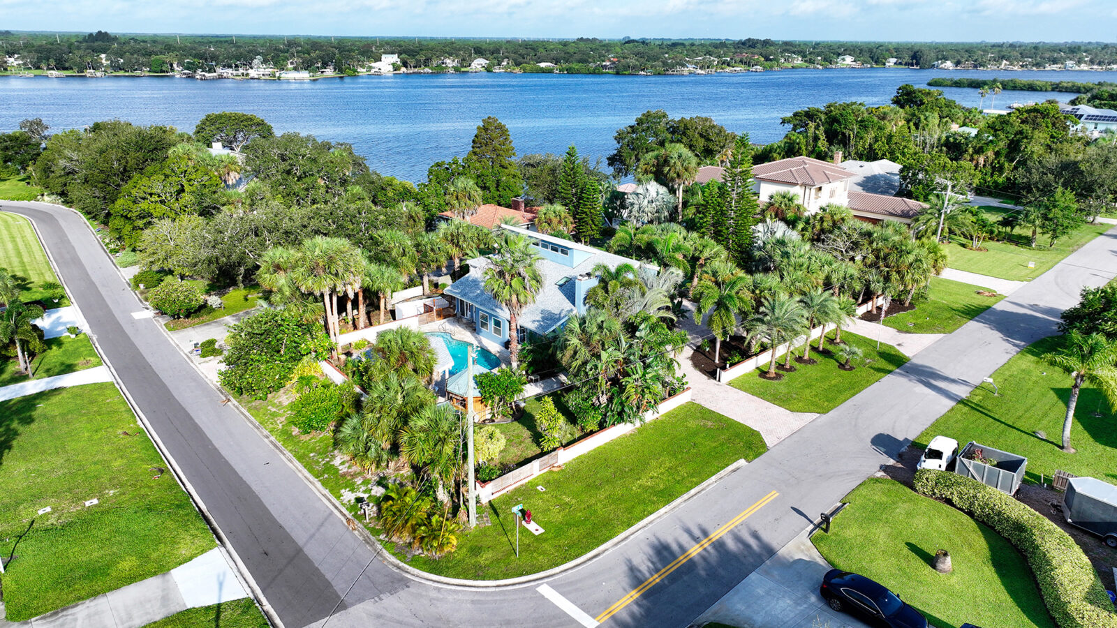 Private Luxury Home on Corner Lot in Sebastian FL Luxury Home for Sale