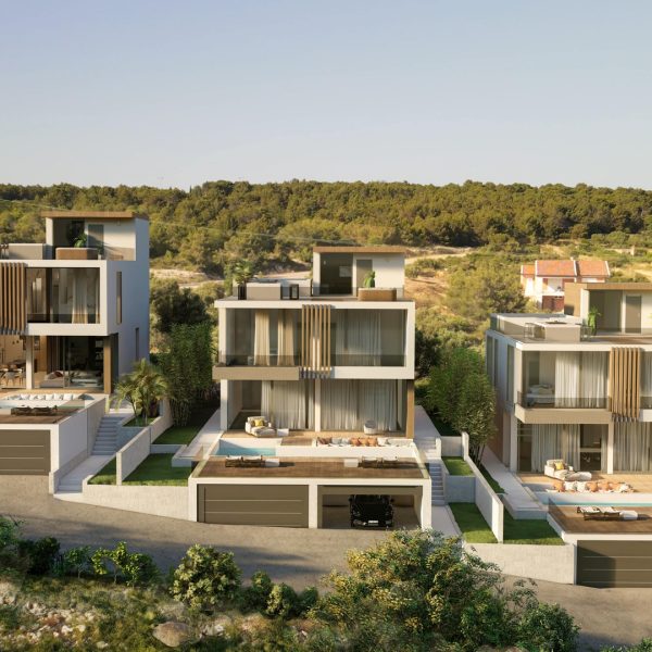 001-2022-378-Biograd-three-villas-under-construction-with-a-sea-view-for-sale