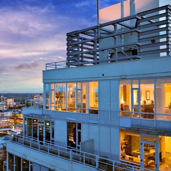 Portland penthouse property with city views