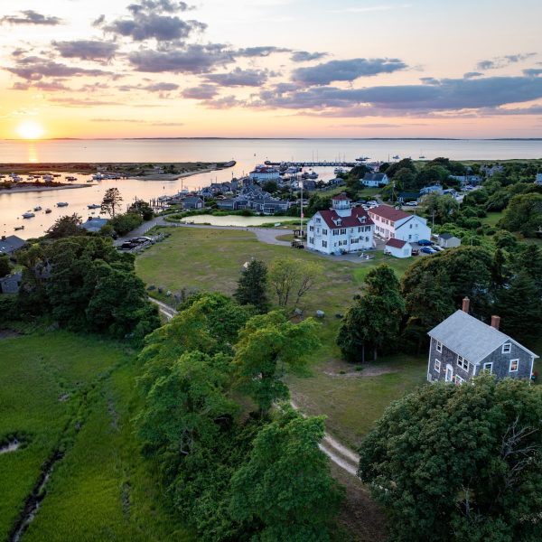 Edys Island Way Martha's Vineyard aerial view