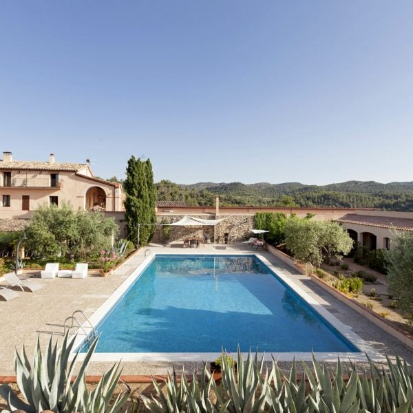 Pool at a Spanish vineyard estate