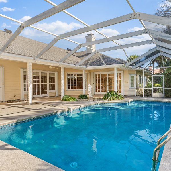 Porch and pool