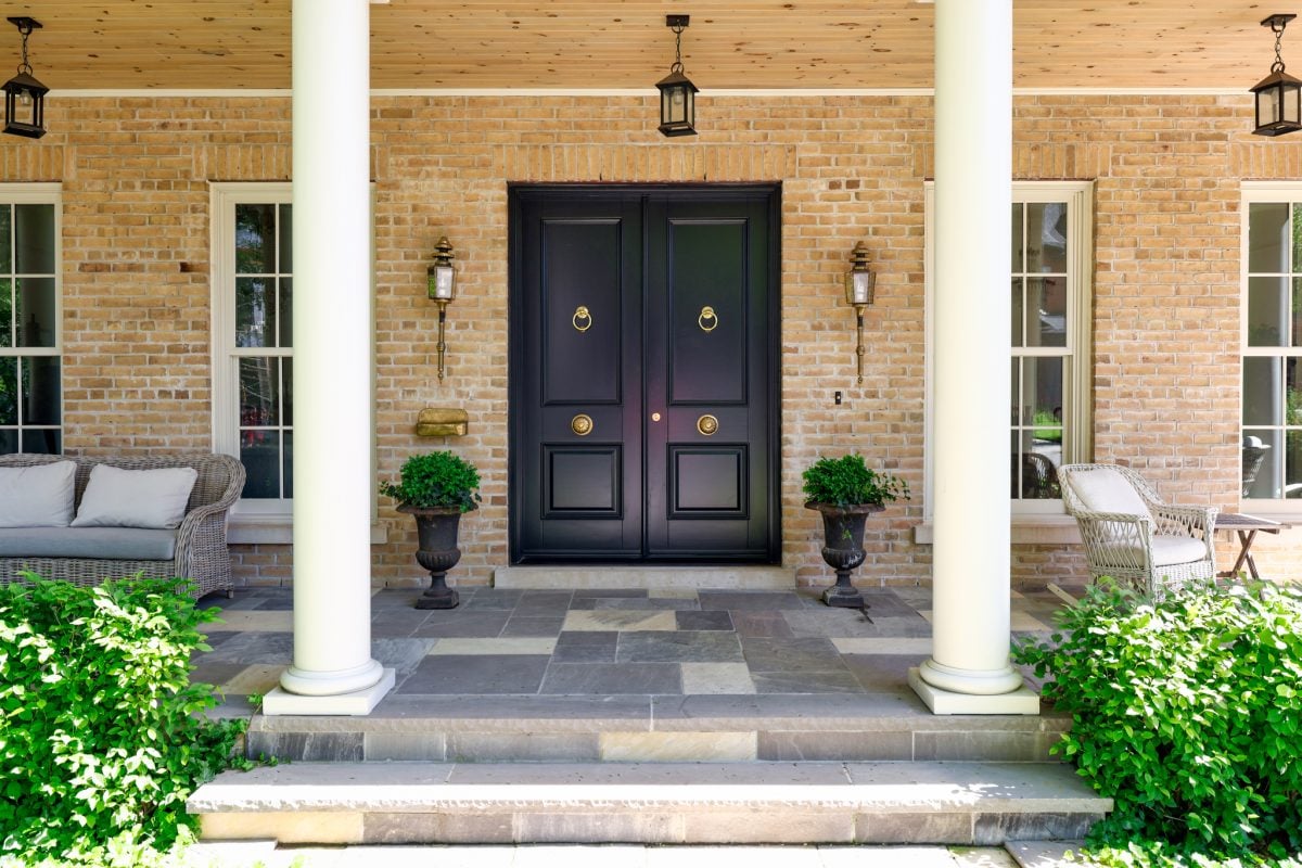 23 Lytton Boulevard, Toronto. A Georgian-style new-build conceived to have an 'always-been-there' aesthetic.
