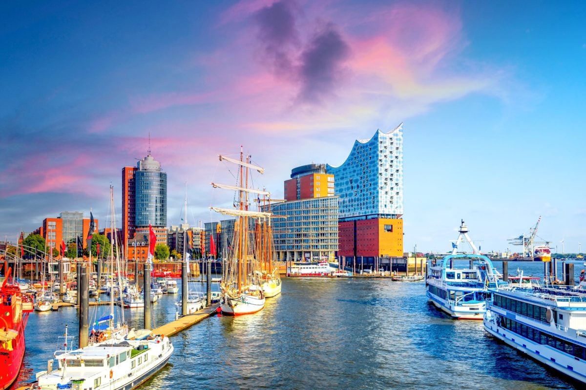 Hamburg, Germany is one of the most prosperous cities in Europe, but don't expect to find gaudy structures. (Sina Ettmer Photography)